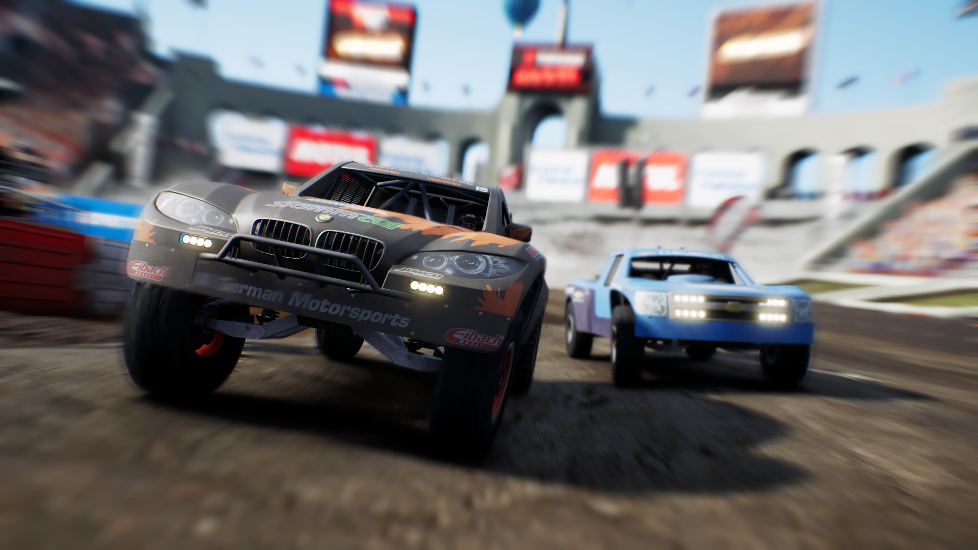 Gravel Free car BMW X6 Trophy Truck #4