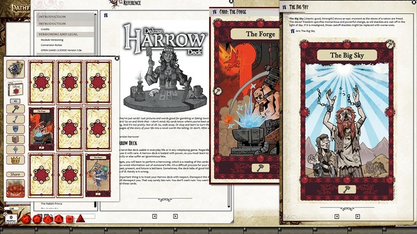 скриншот Fantasy Grounds - Pathfinder RPG - Harrow Deck (PFRPG) 2