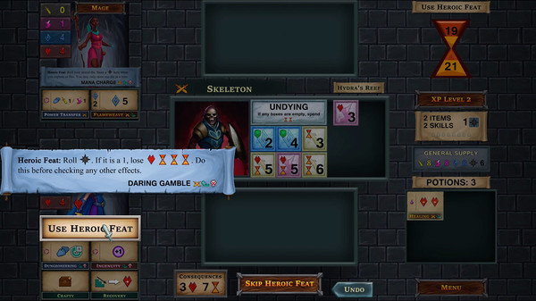 скриншот One Deck Dungeon 3
