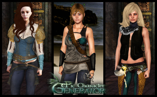 скриншот ePic Character Generator - Season #2: Female Adventurer #2 1