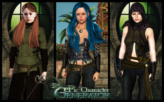 скриншот ePic Character Generator - Season #2: Female Adventurer #2 2