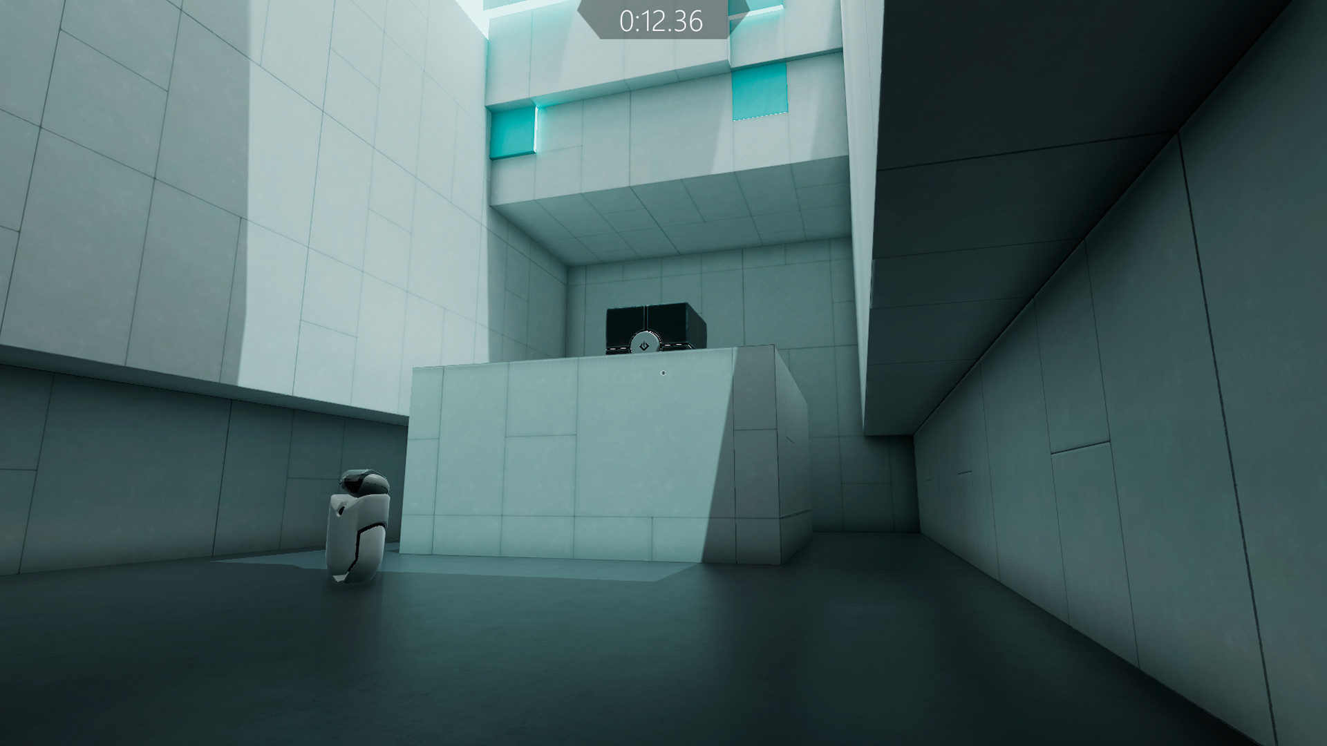 screenshot of .T.E.S.T: Expected Behaviour — Sci-Fi 3D Puzzle Quest 5