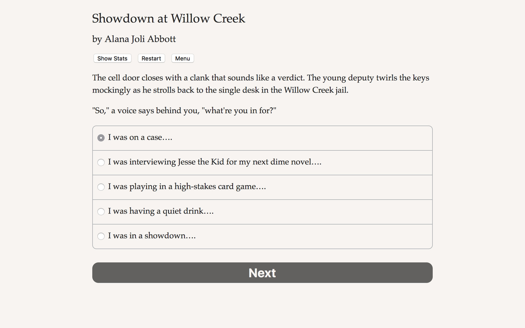 Showdown at Willow Creek Featured Screenshot #1
