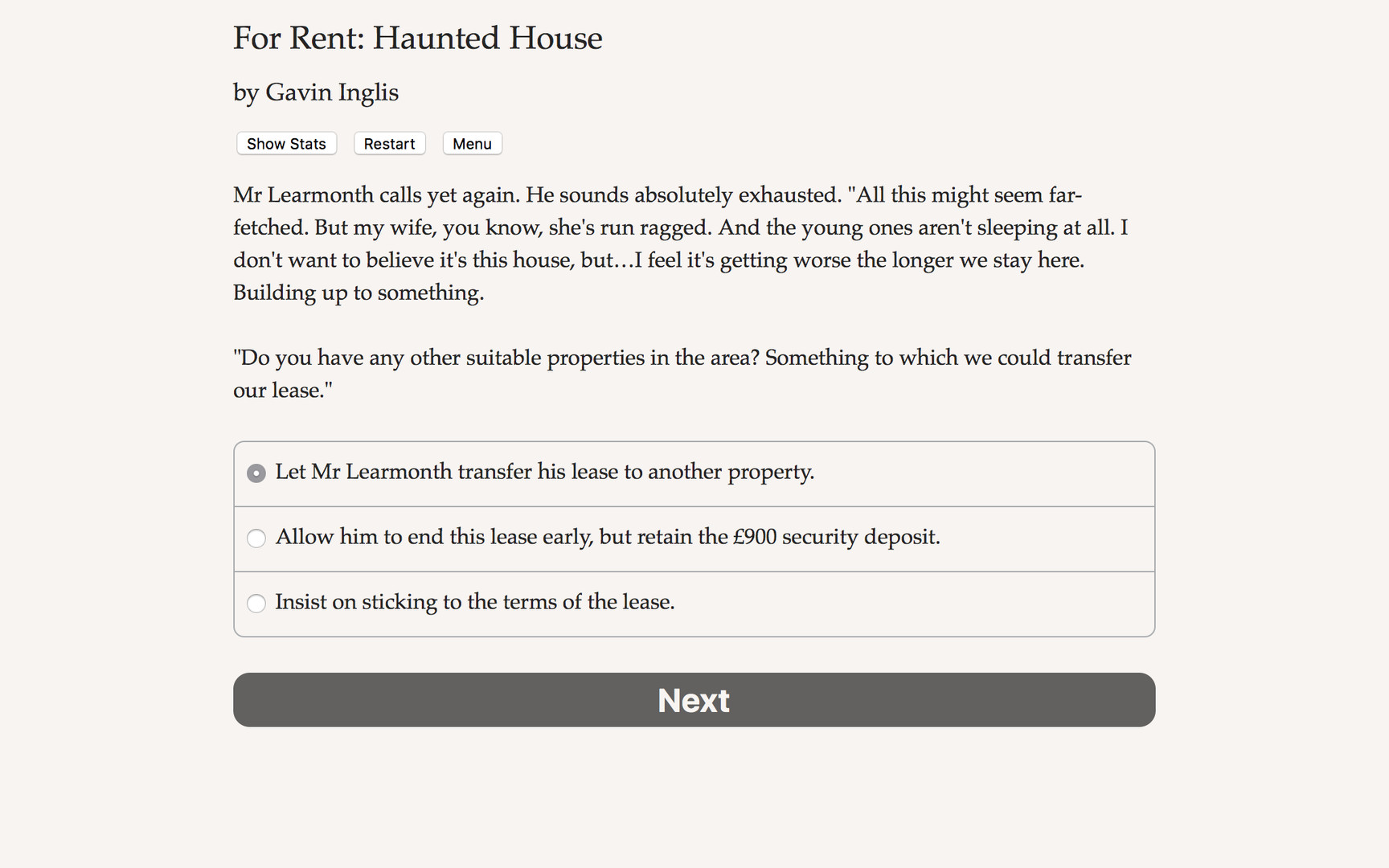 For Rent: Haunted House Demo #3