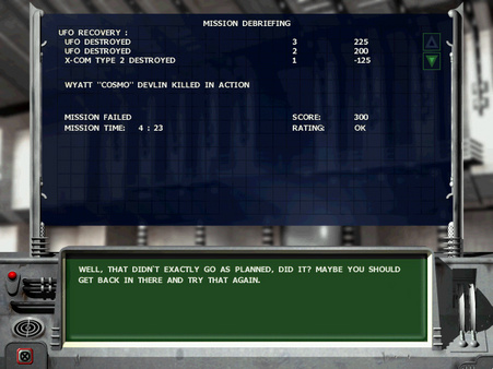 X-COM: Interceptor capture d'écran