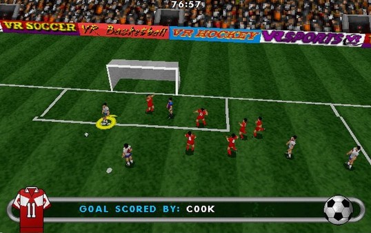 скриншот VR Soccer '96 2