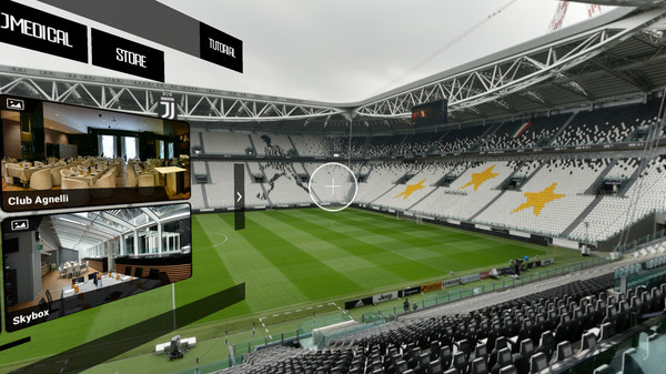 скриншот Juventus VR 1