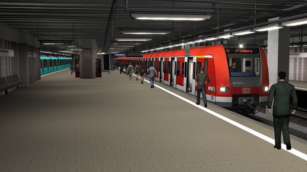 KHAiHOM.com - Train Simulator: Frankfurt S-Bahn Rhein Main Route Add-On