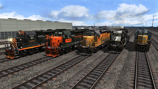 Train Simulator: GP40-2 Loco Pack Add-On for steam Train Simulator: GP40-2 Loco Pack Add-On for steam