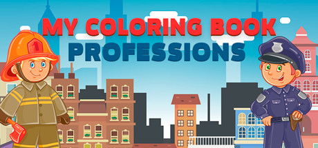 My Coloring Book: Professions header image