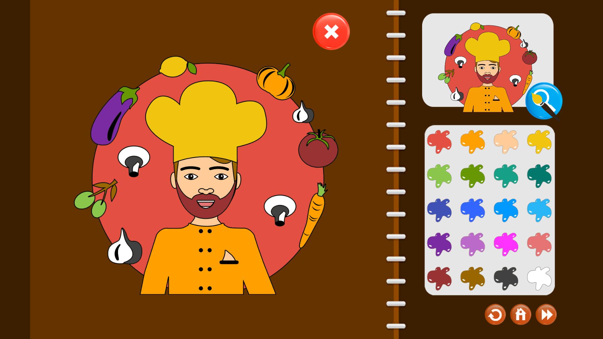 My Coloring Book: Professions screenshot screenshot 4