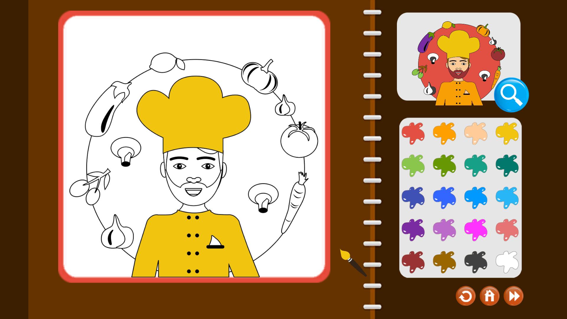 My Coloring Book: Professions screenshot screenshot 3