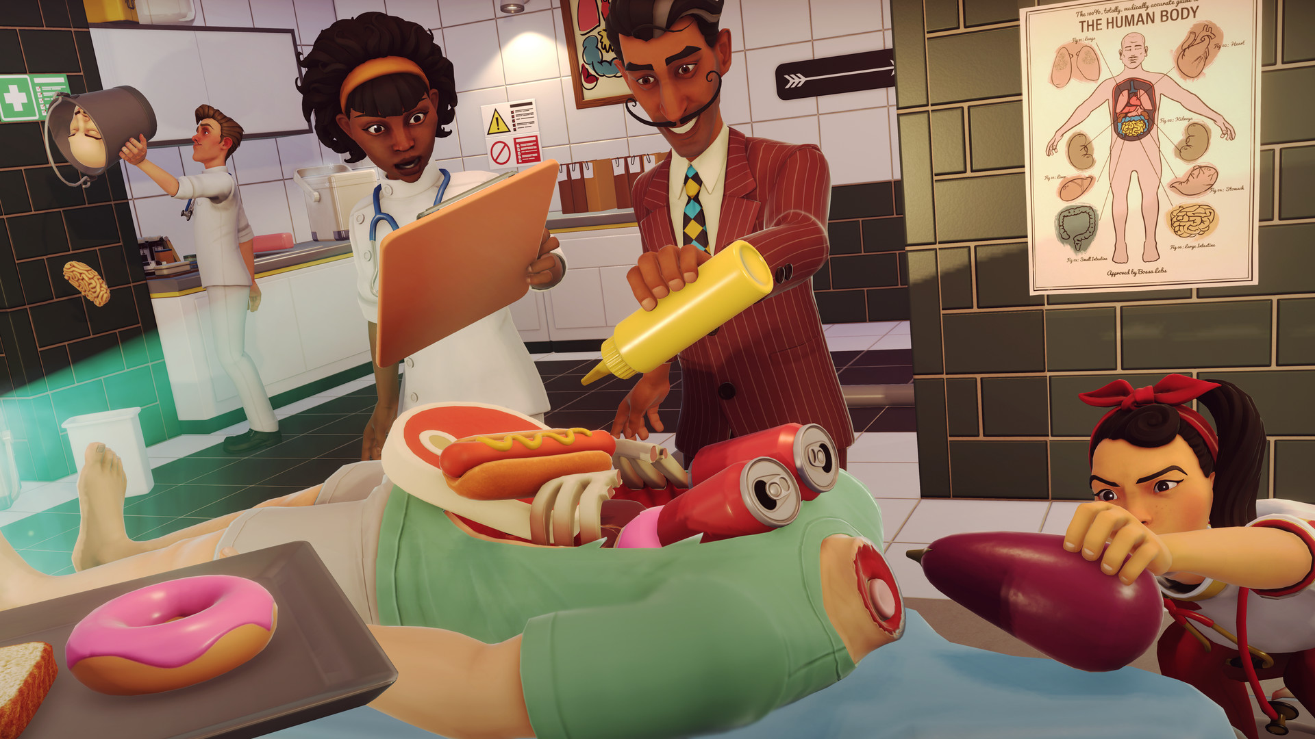 Loucura das cirurgias com Surgeon Simulator 2