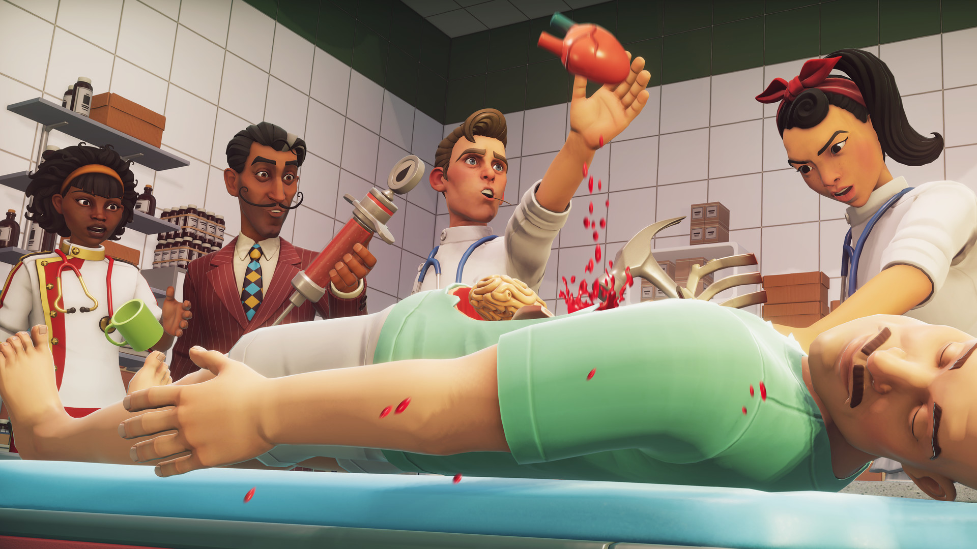 Loucura das cirurgias com Surgeon Simulator 2