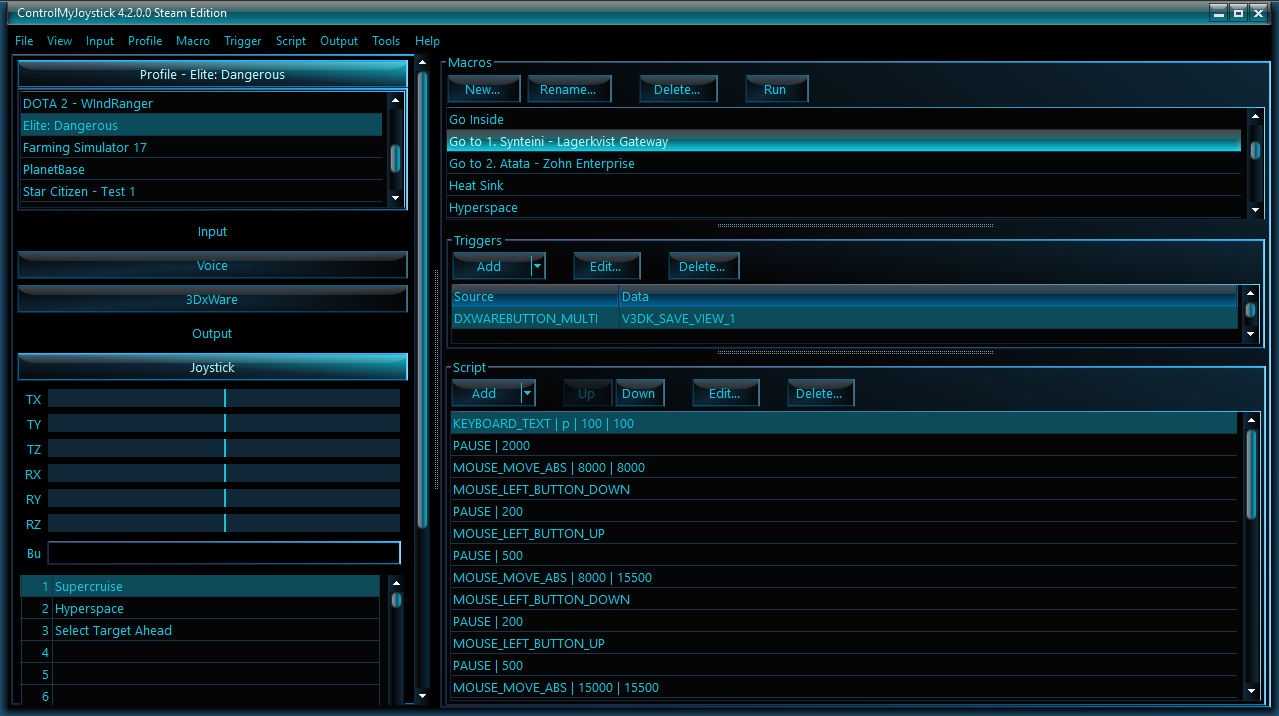 ControlMyJoystick Demo #3