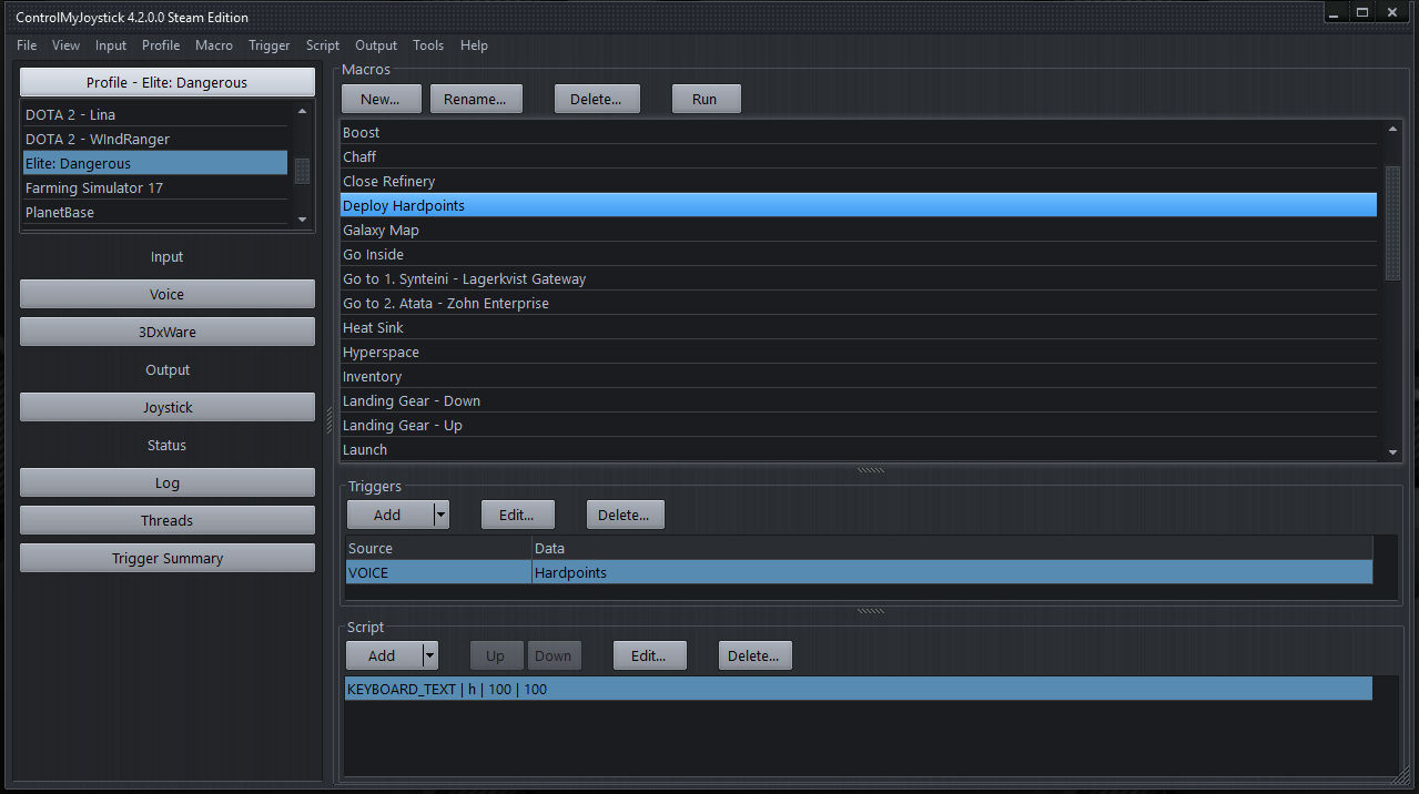 ControlMyJoystick Demo #0