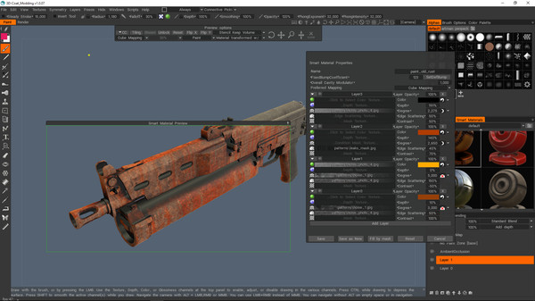 скриншот 3D-Coat Modding Tool 1