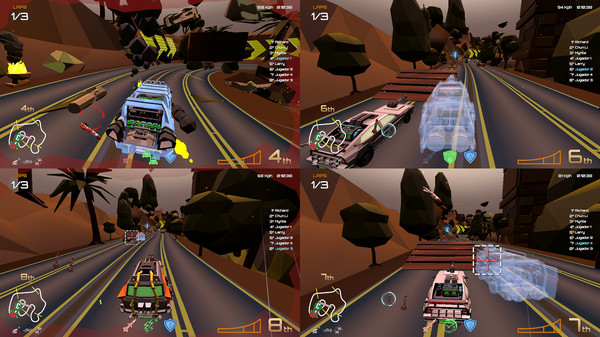 Скриншот из Motor Strike: Racing Rampage