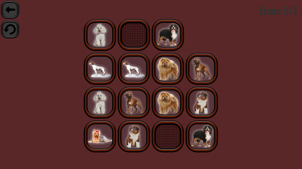 Animals Memory: Dogs for steam