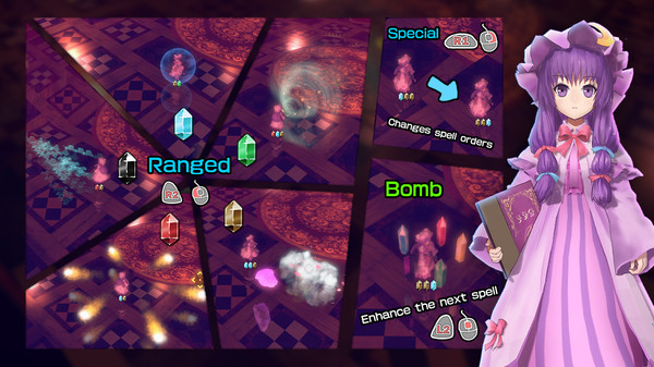 The Disappearing of Gensokyo: Patchouli Character Pack