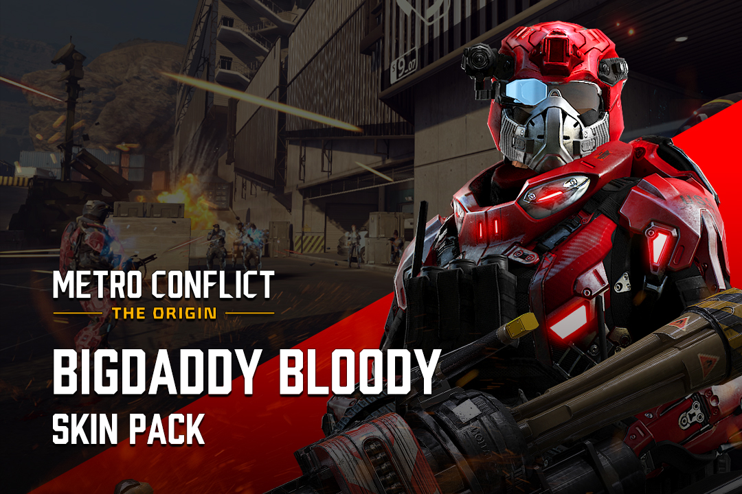 Metro Conflict: The Origin - Bigdaddy Bloody Skin Pack #0