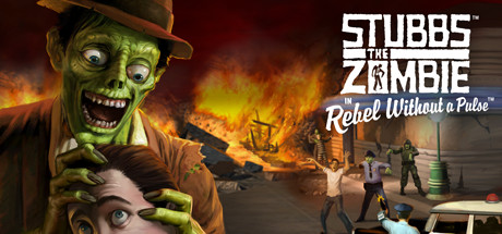 Stubbs the Zombie in Rebel Without a Pulse Cover Image