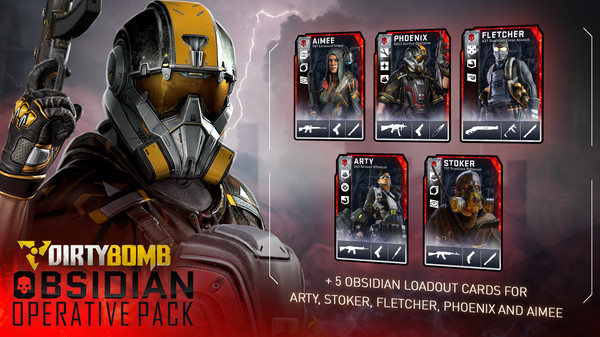 скриншот Dirty Bomb - Obsidian Operative Pack 0