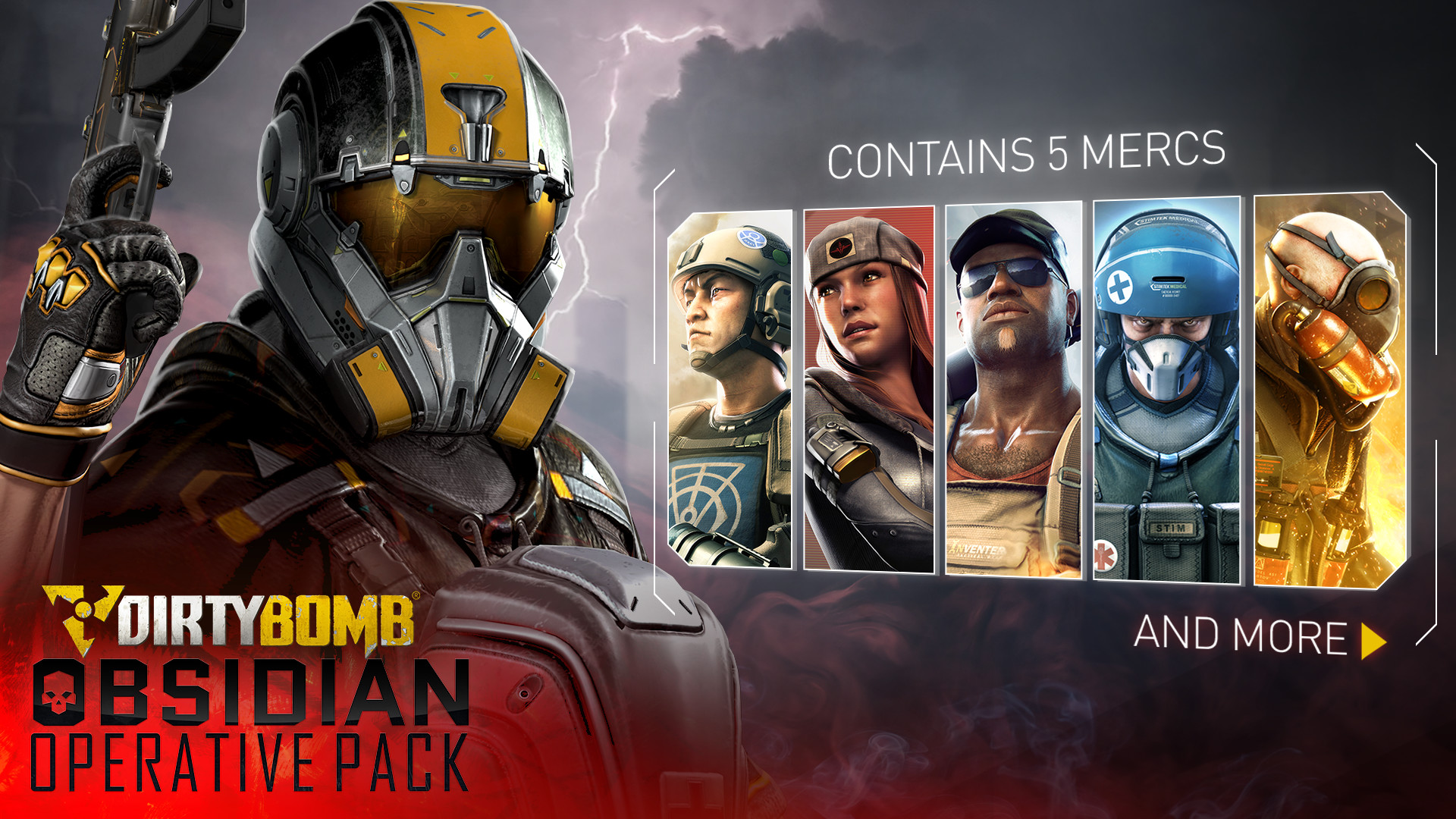 Dirty Bomb - Obsidian Operative Pack #2