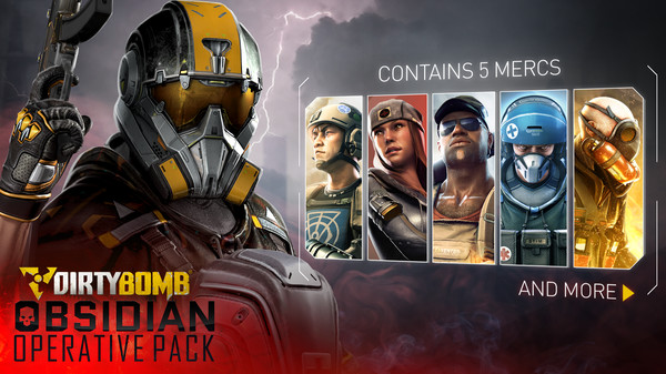 Dirty Bomb - Obsidian Operative Pack