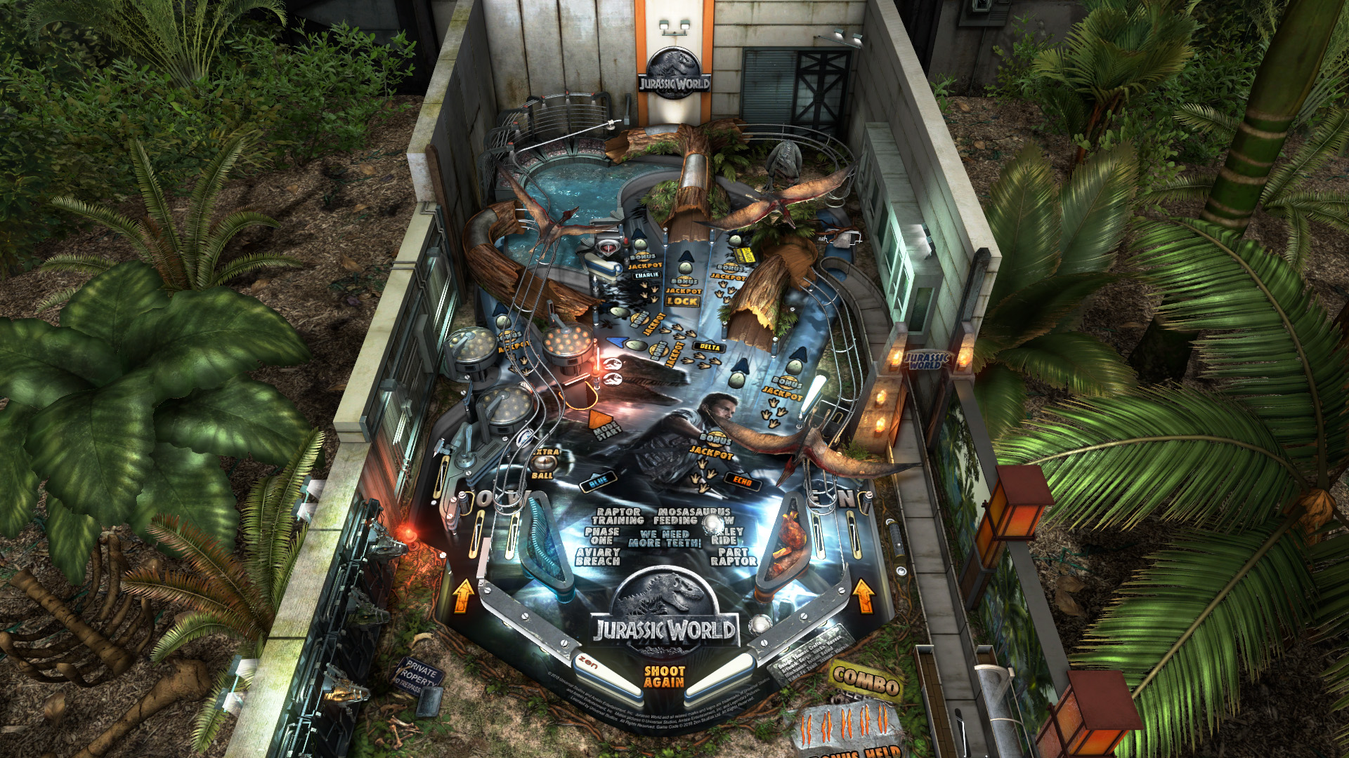 Pinball FX3 - Jurassic World Pinball screenshot screenshot 1