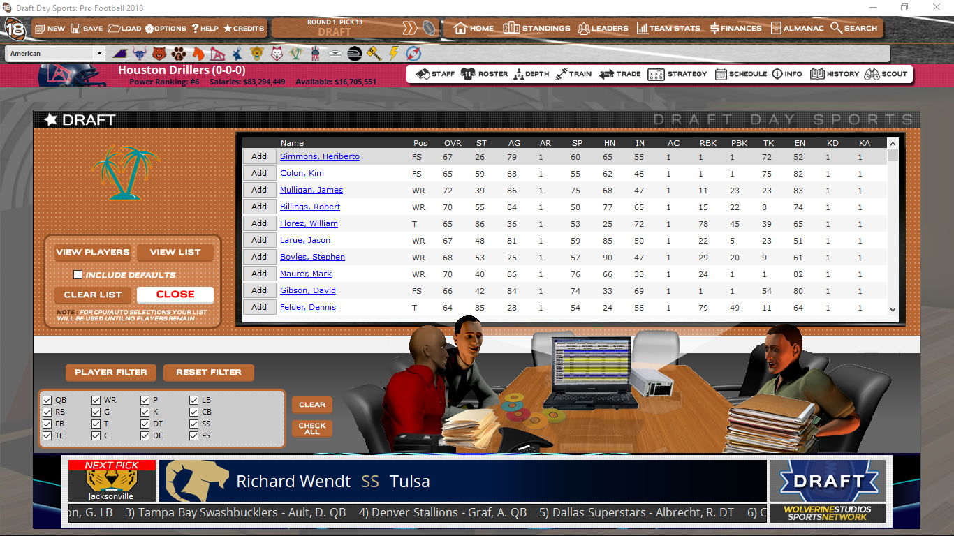 Steam Draft Day Sports Pro Football 18 Steam Draft Day Sports Pro Football 18