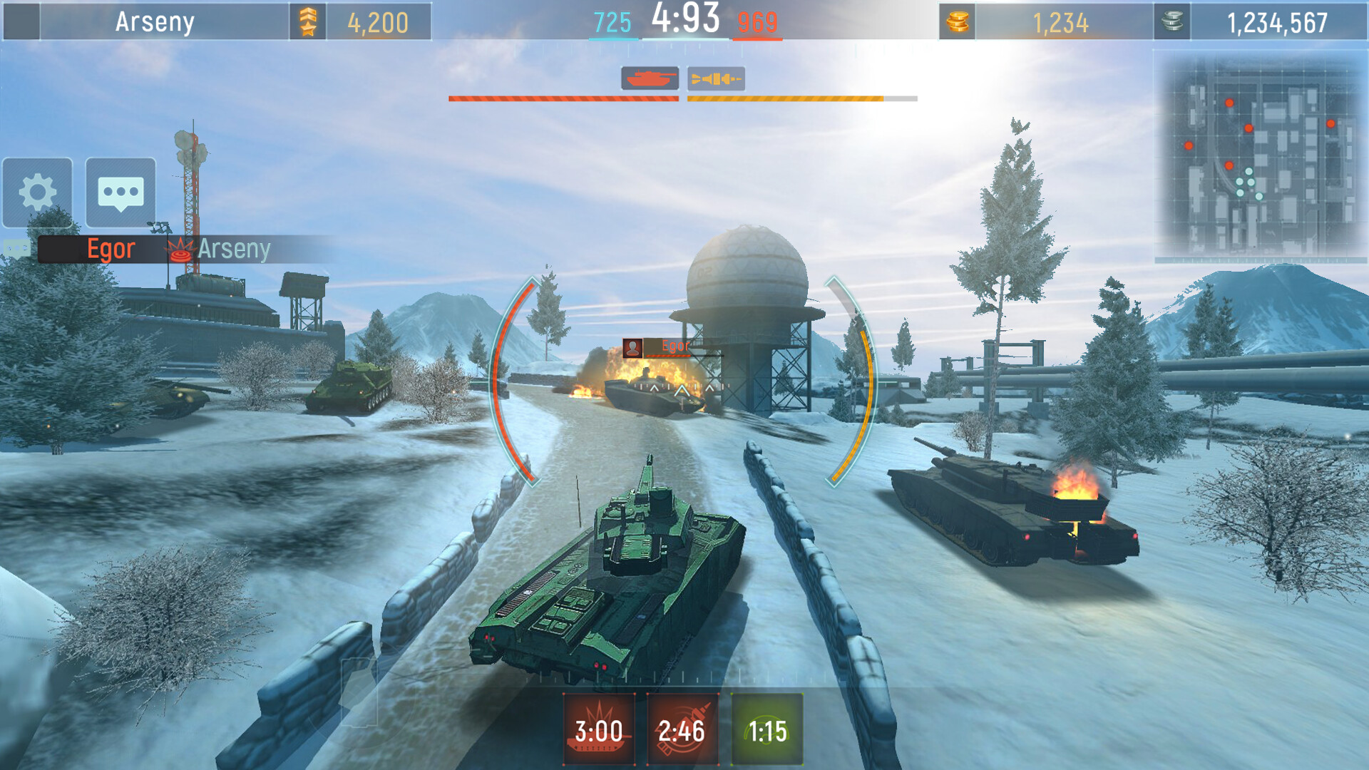 Modern Tanks: Jogos De Tanque De Guerra no Steam