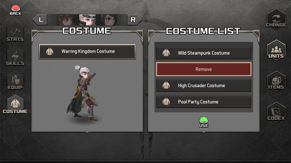 Azure Saga: Pathfinder - Warring Kingdom Costume Pack for steam Azure Saga: Pathfinder - Warring Kingdom Costume Pack for steam