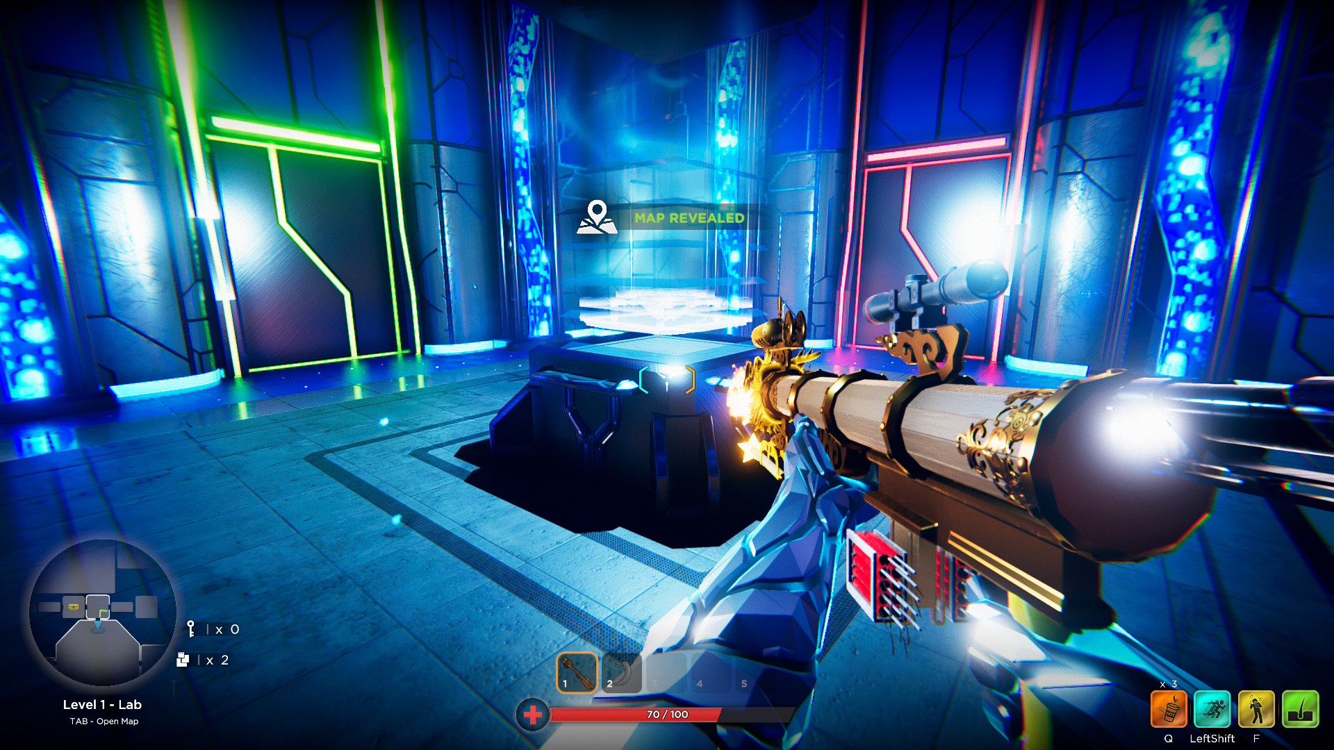 New games: Hypergun is a stylish shooter where you build your own  synthwave-inspired guns