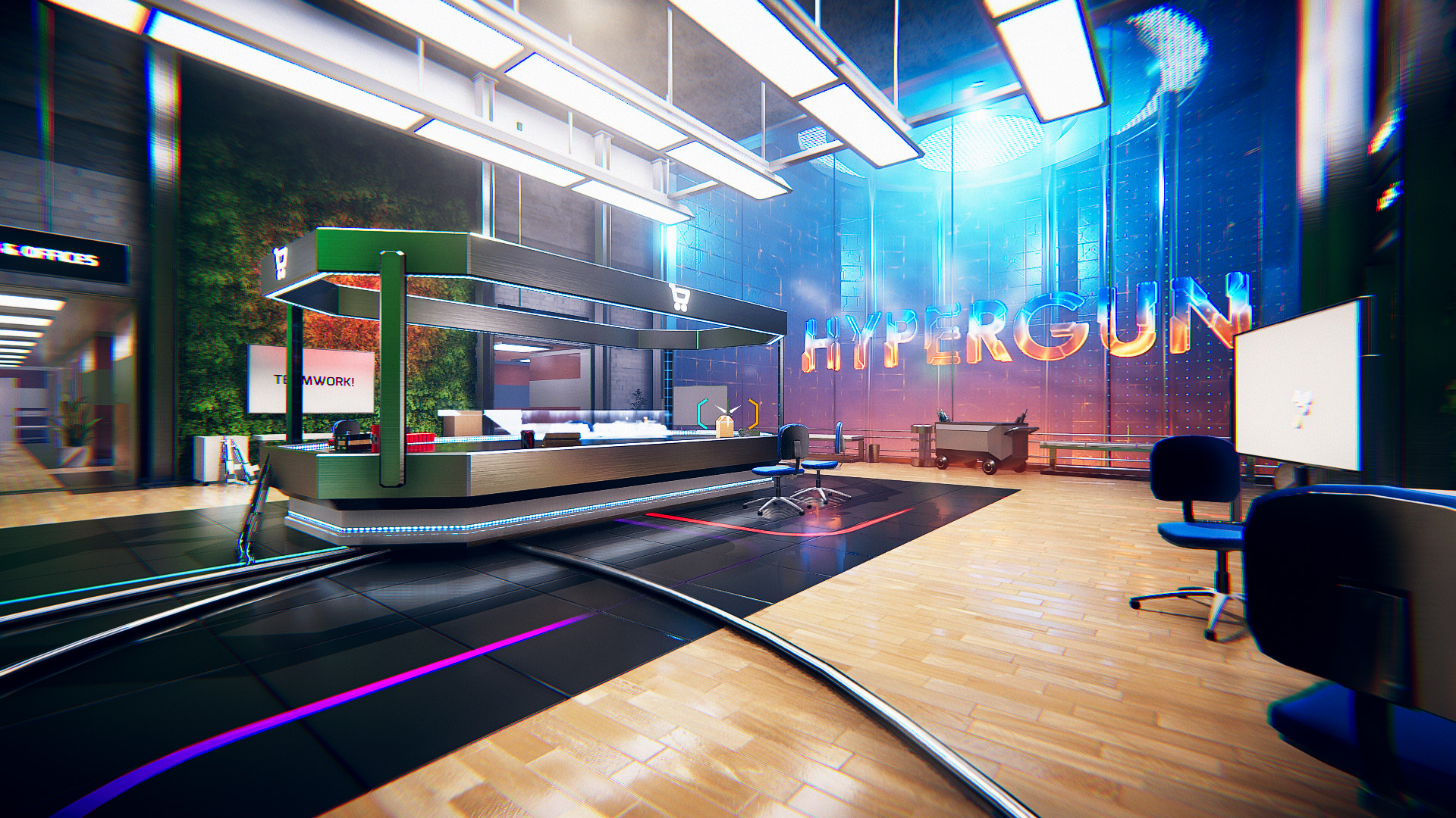 New games: Hypergun is a stylish shooter where you build your own  synthwave-inspired guns