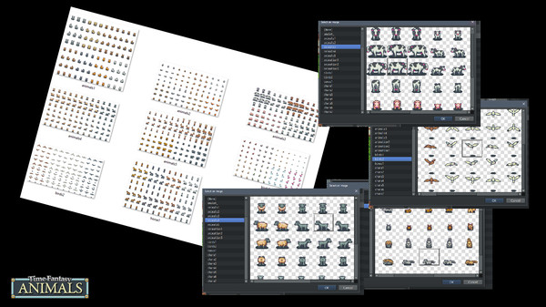 KHAiHOM.com - RPG Maker MV - Time Fantasy Add-on: Animals