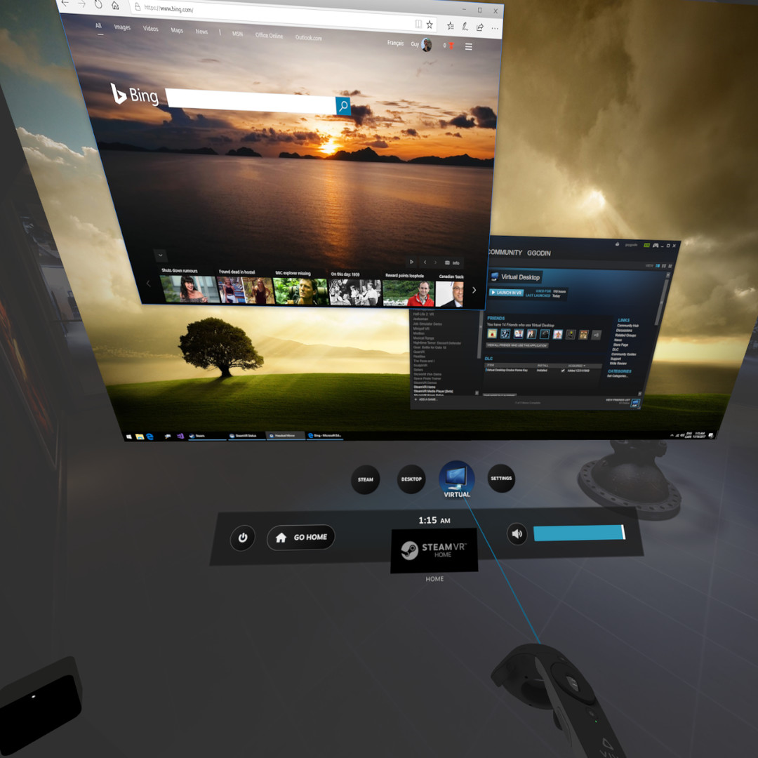 Virtual Desktop en Steam