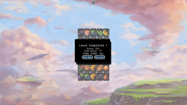 Food Monster and Animals Memory Match