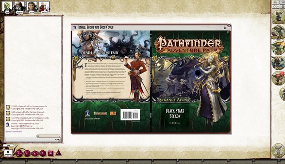 Fantasy Grounds - Pathfinder RPG - Strange Aeons AP 6: Black Stars Beckon (PFRPG)