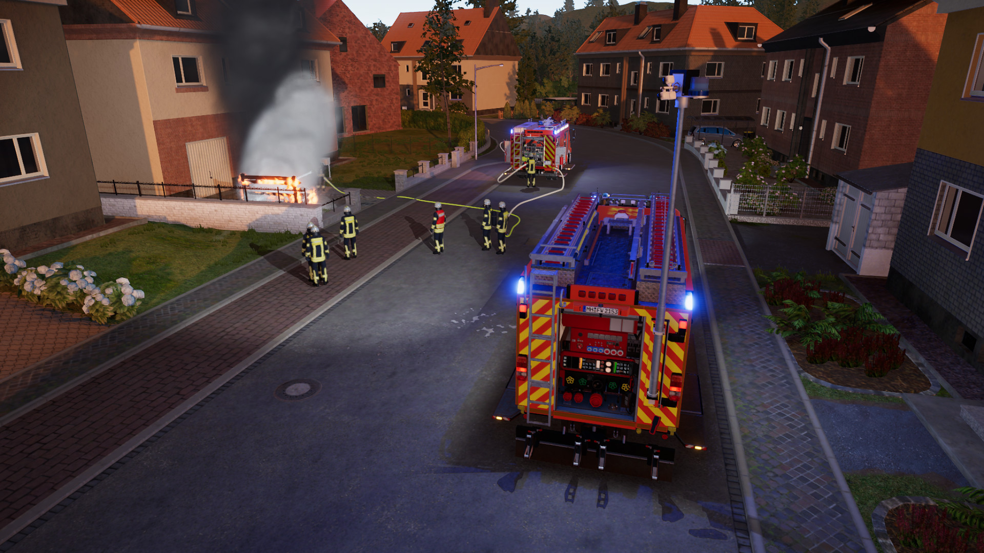 Emergency Call 112 on Simulation 2 – Steam Fire The Fighting