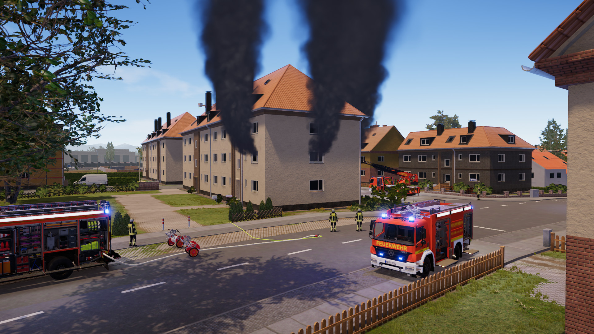 Simulation The on Fighting Steam Call – 112 Emergency Fire 2