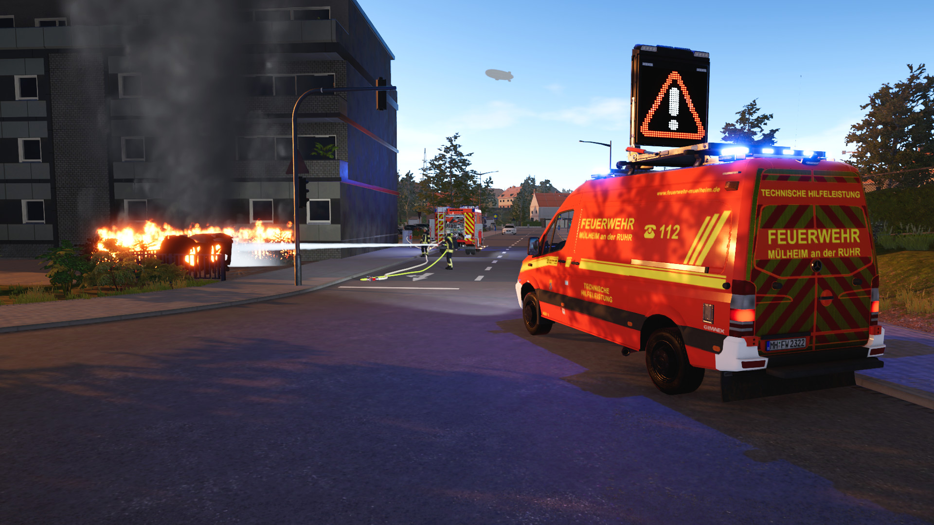 Call Simulation The Emergency on 112 Fire Fighting 2 Steam –