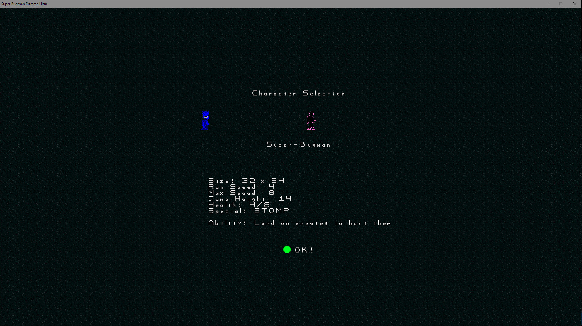 Super Bugman Extreme Ultra Demo #0