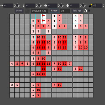 скриншот 4D Minesweeper 1
