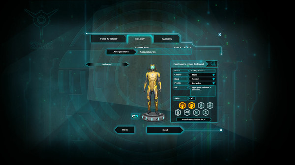 Project Aura - Senior Colonist for steam Project Aura - Senior Colonist for steam