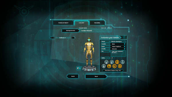 Project Aura - Super Engineer Colonist for steam Project Aura - Super Engineer Colonist for steam