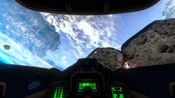 скриншот Asteroids VR 3