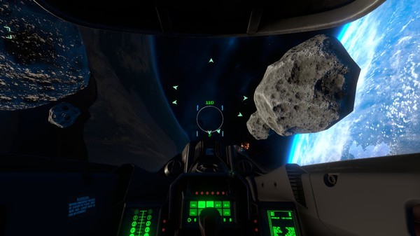 скриншот Asteroids VR 2