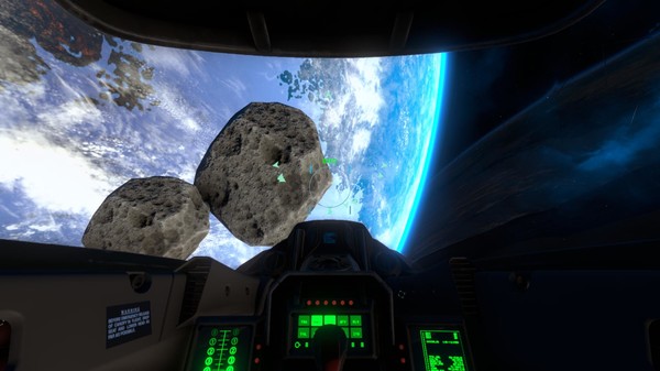 скриншот Asteroids VR 4