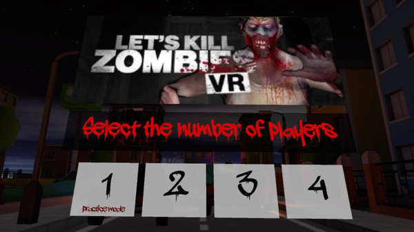 скриншот Killing Zombies with Friends VR 1